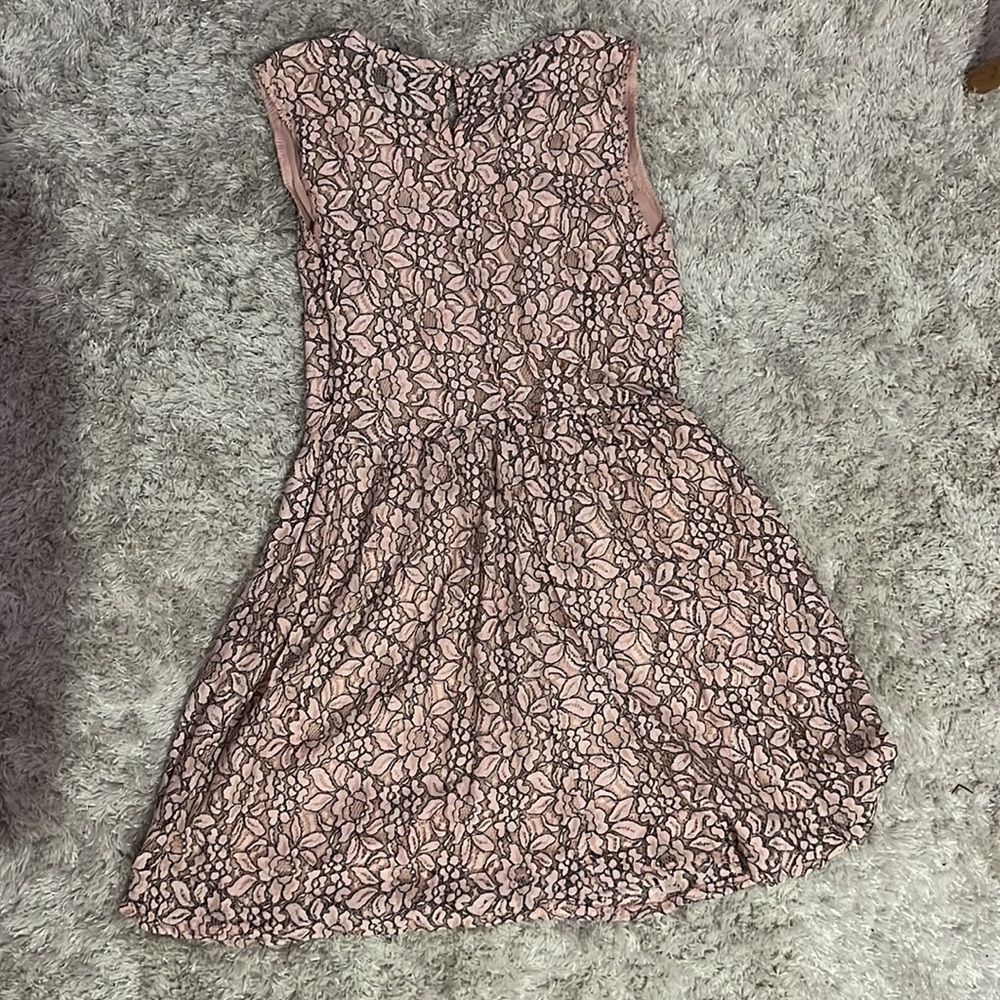 Pink and black M dress - Picture 2 of 4